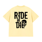 Áo Thun Relaxed Fit Skull Ride Or Die