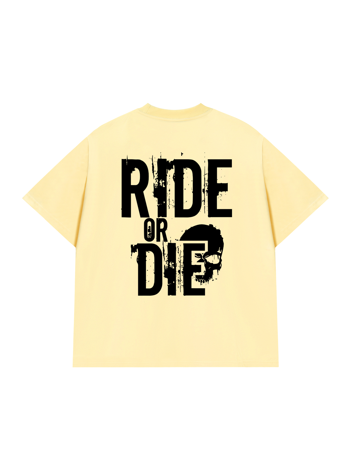 Áo Thun Relaxed Fit Skull Ride Or Die