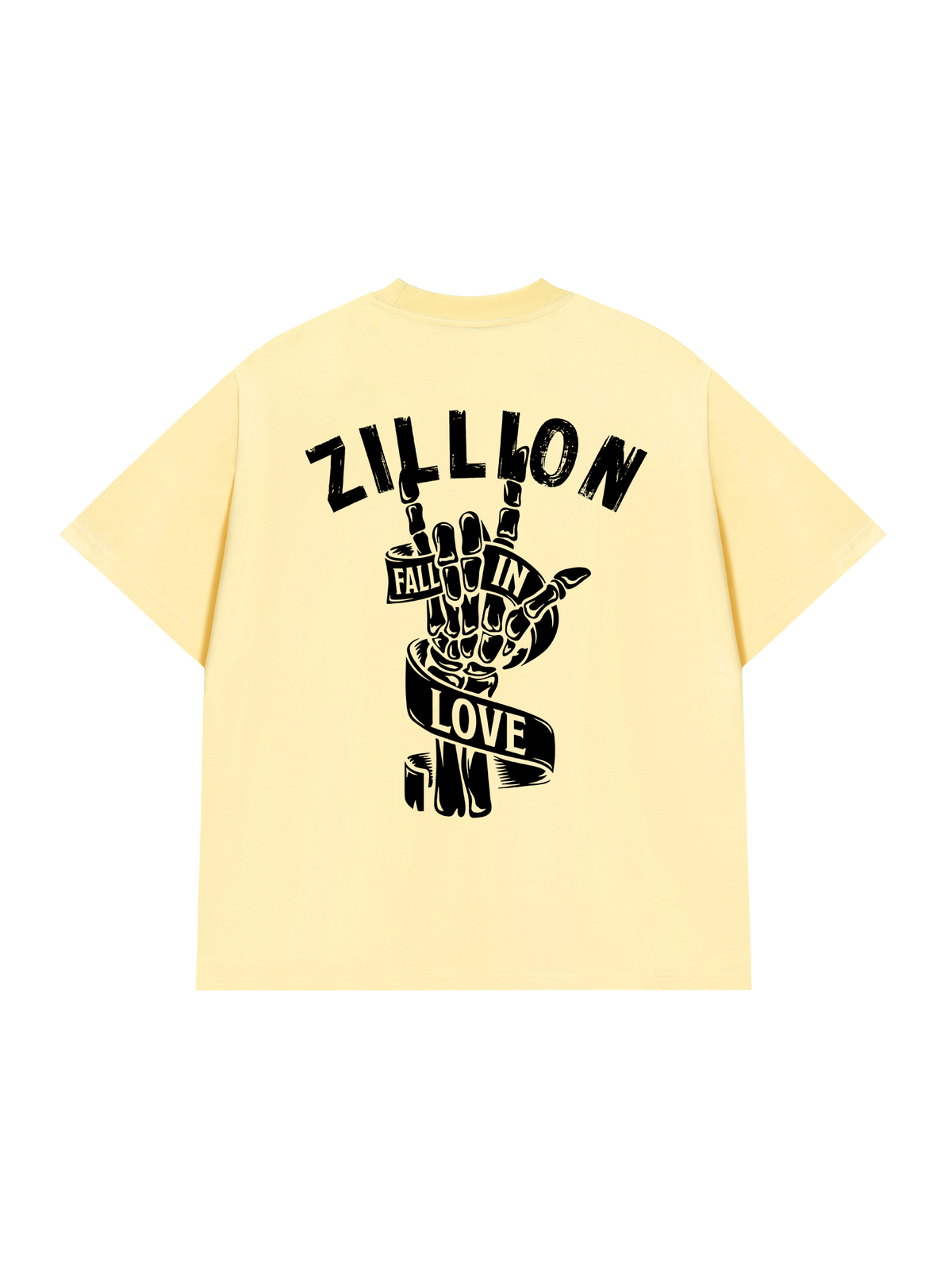 Áo Thun Relaxed Fit Skull Fall In Love