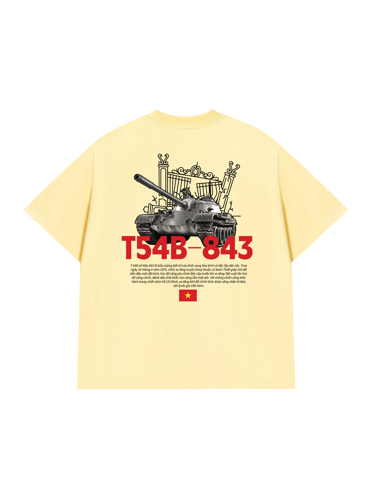 Áo Thun Relaxed Fit Việt Nam T54B-843