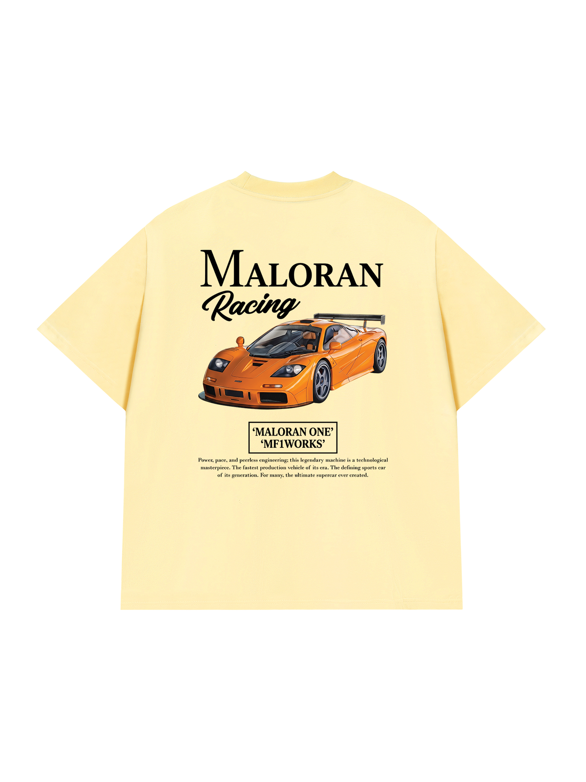 Áo Thun Relaxed Fit Car Maloran Racing