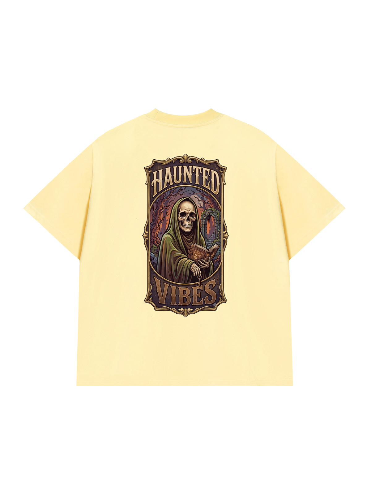 Áo Thun Relaxed Fit Haunted Vibe