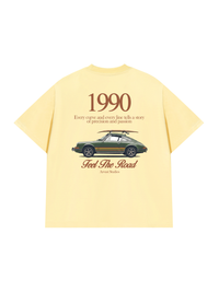 Áo Thun Relaxed Fit Car Feel The Road