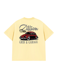 Áo Thun Relaxed Fit Zillion Style Grid & Garage