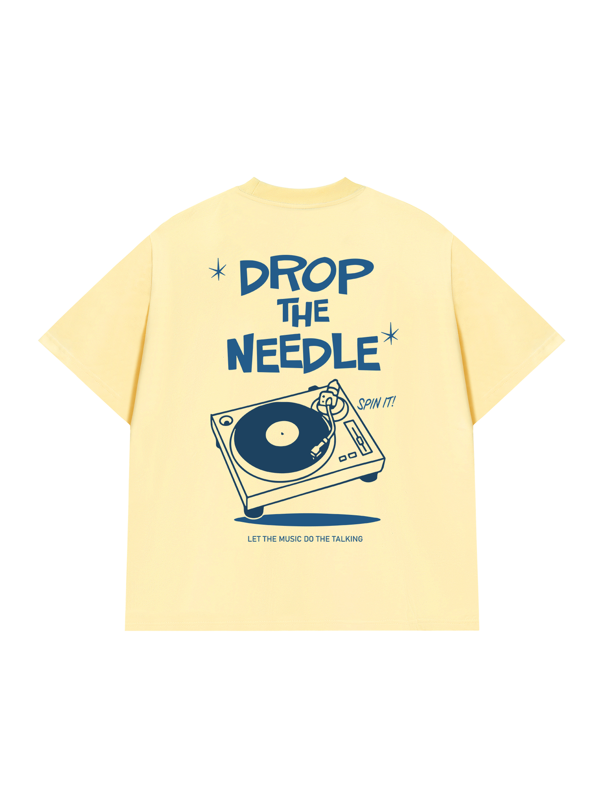 Áo Thun Relaxed Fit Drop The Needle