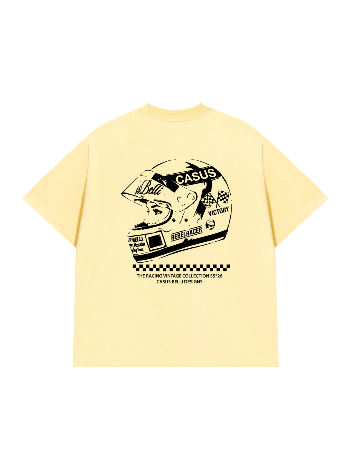 Áo Thun Relaxed Fit Car Racing Vibes