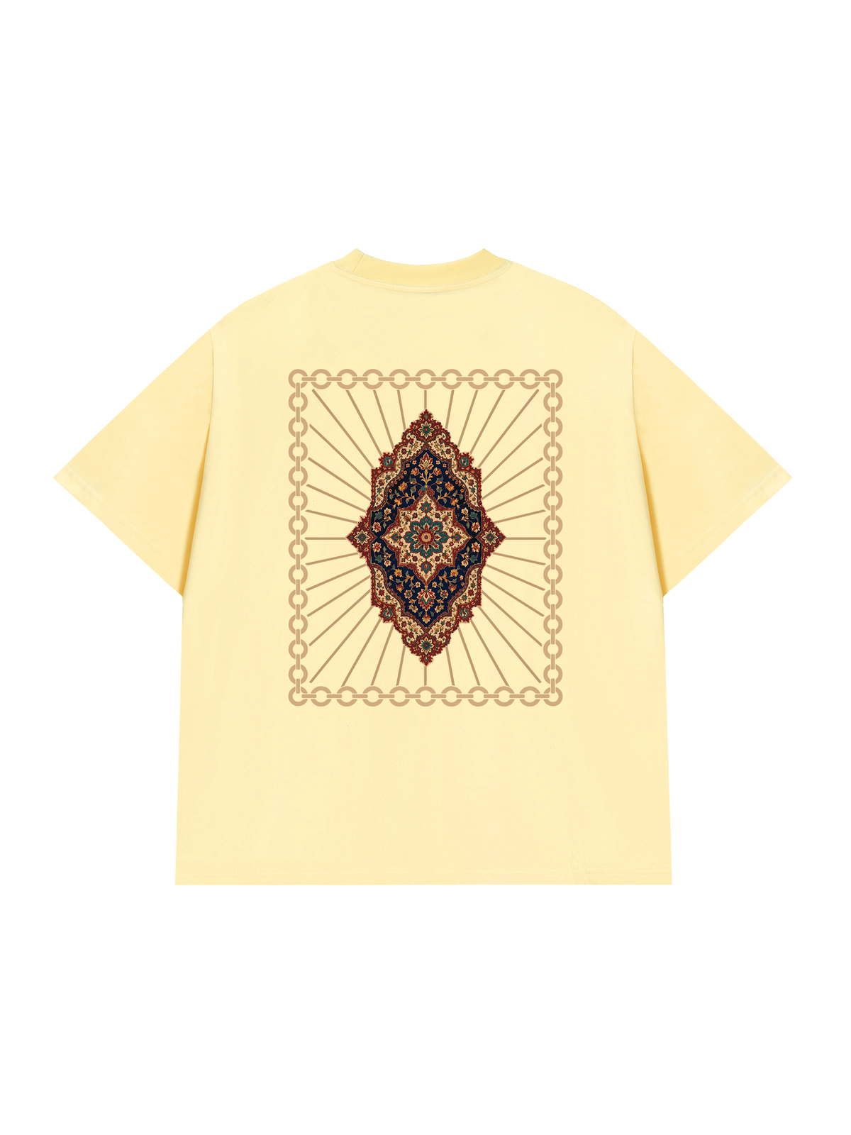 Áo Thun Relaxed Fit Persian Pattern