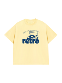 Áo Thun Relaxed Fit Retro