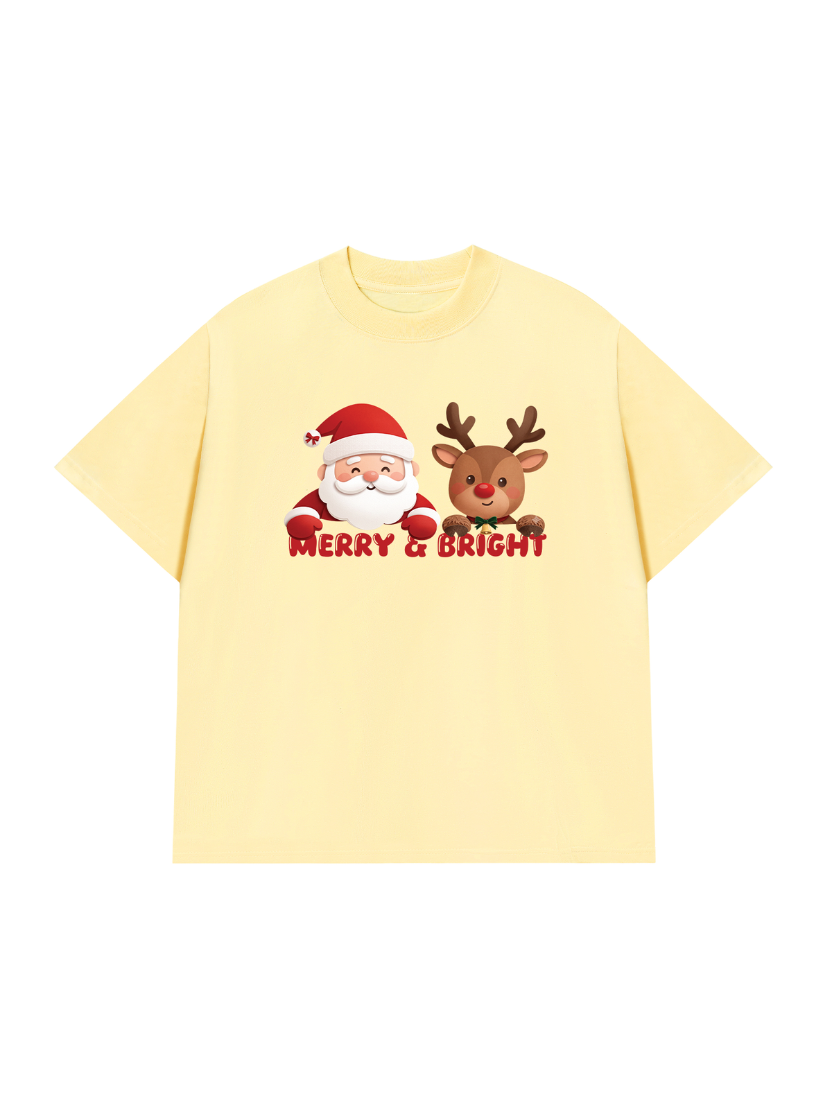 Áo Thun Relaxed Fit Merry & Bright