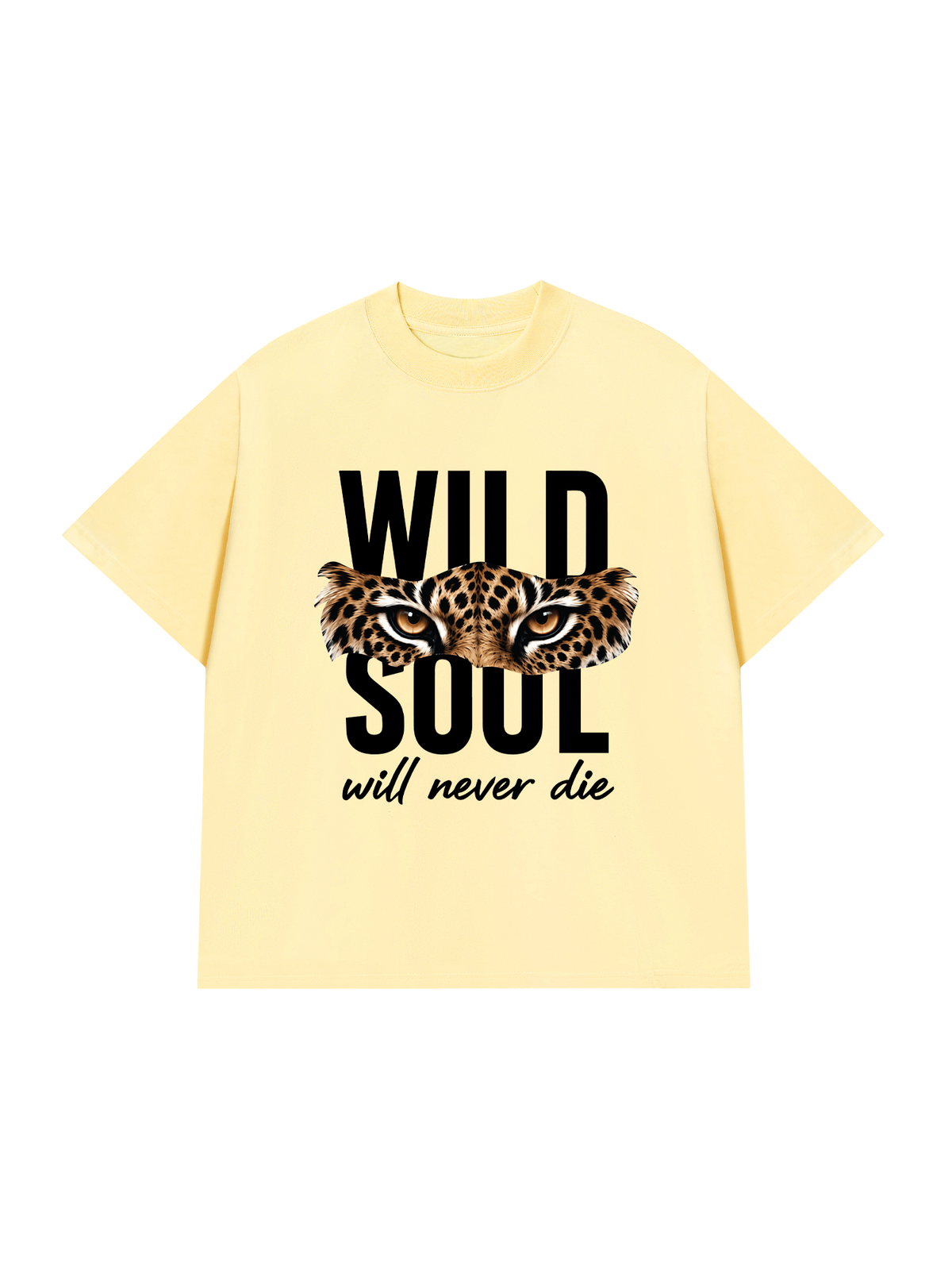 Áo Thun Relaxed Fit Wild Soul Will Never Die