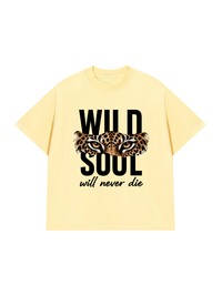 Áo Thun Relaxed Fit Wild Soul Will Never Die