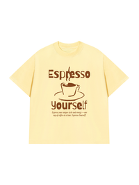 Áo Thun Relaxed Fit Espresso Yourself