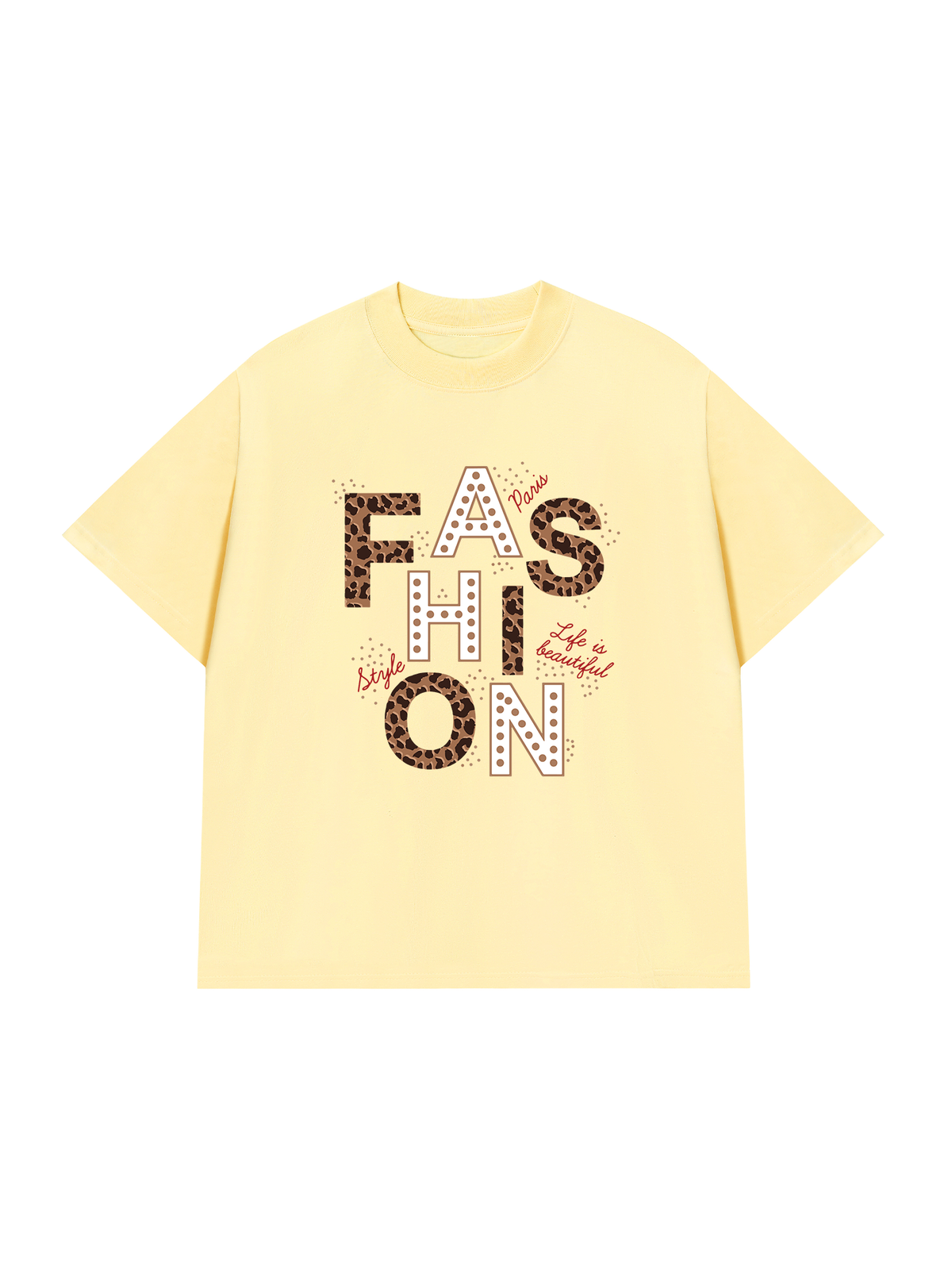 Áo Thun Relaxed Fit Fashion