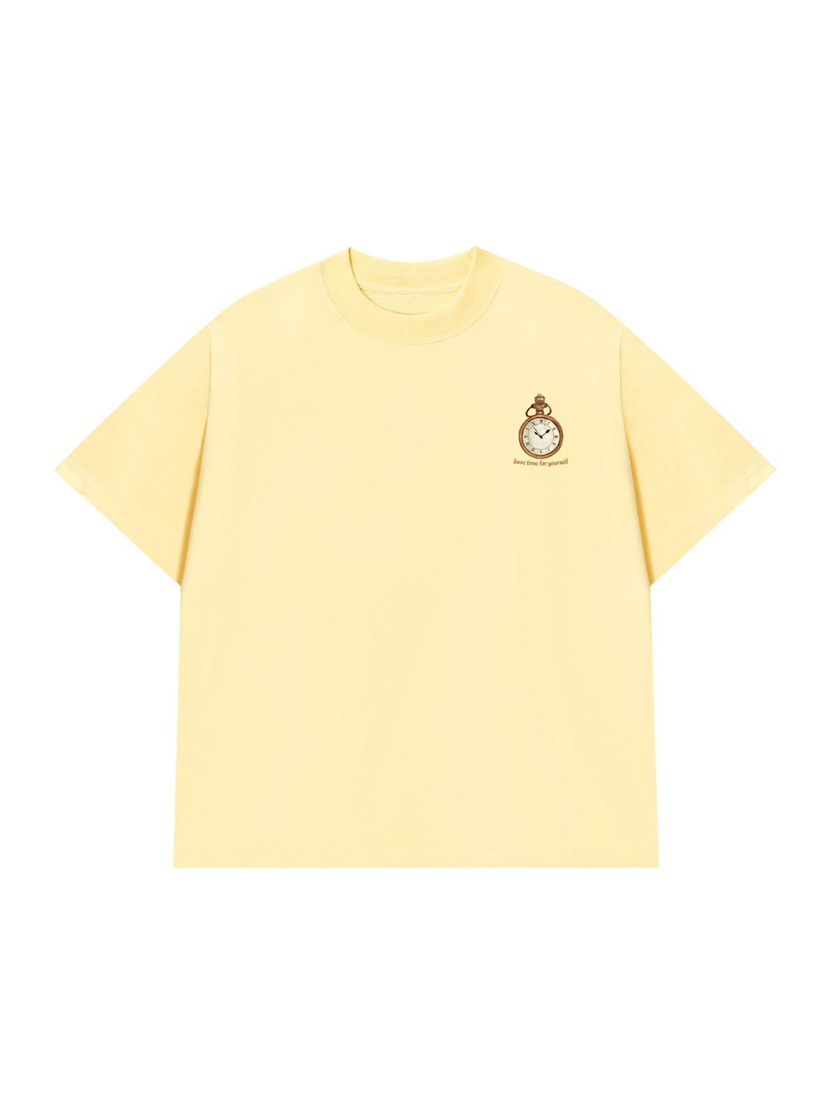 Áo Thun Relaxed Fit Save Time For Yourself
