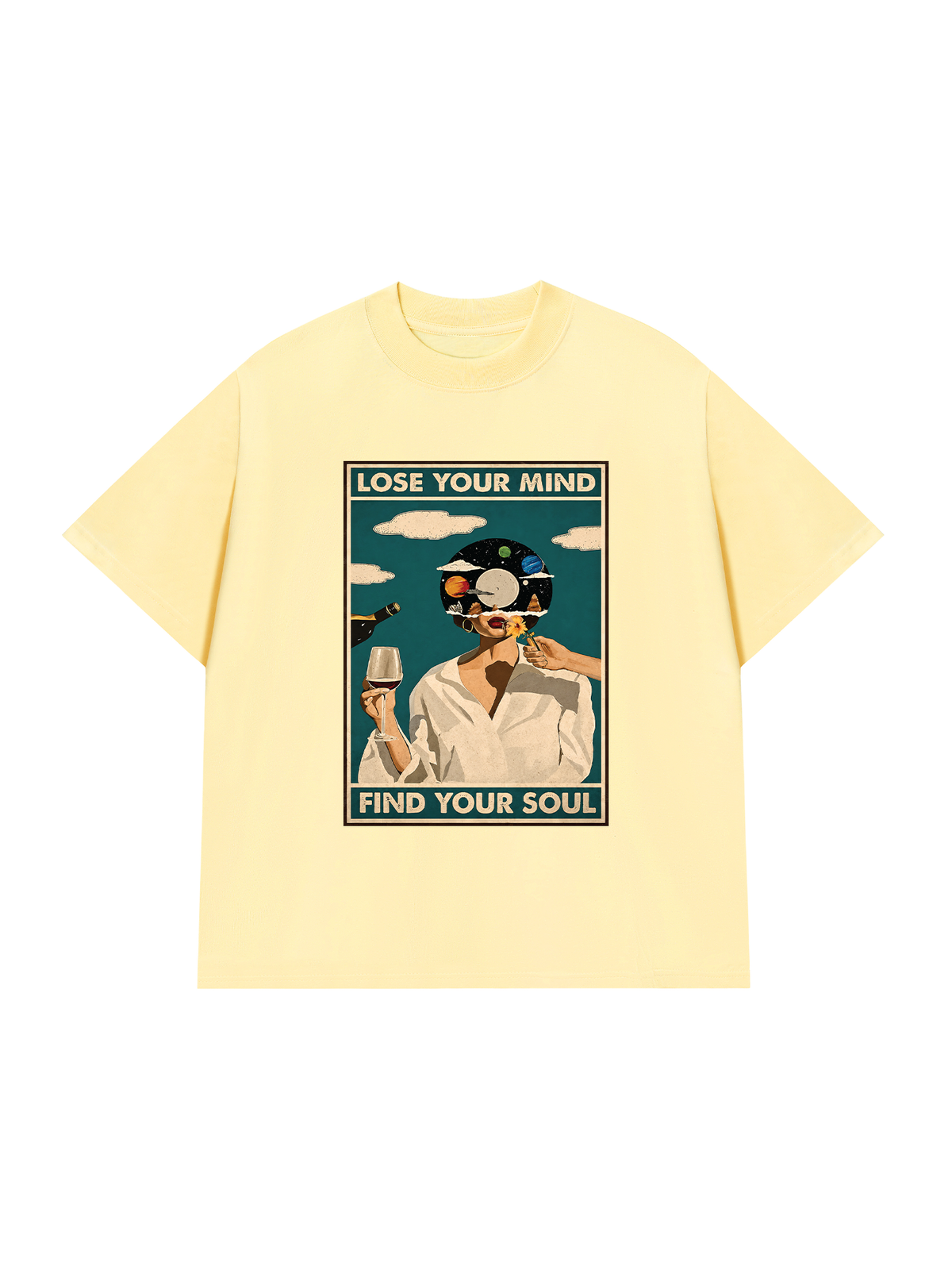 Áo Thun Relaxed Fit Lose Your Mind