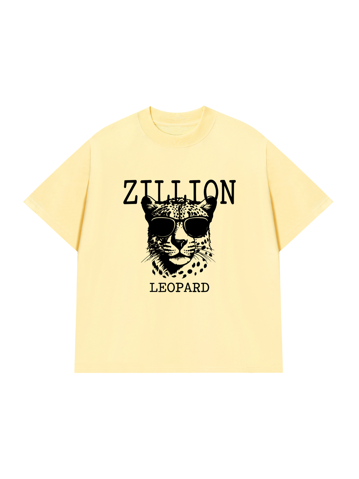 Áo Thun Relaxed Fit Zillion Leopard