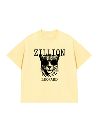 Áo Thun Relaxed Fit Zillion Leopard