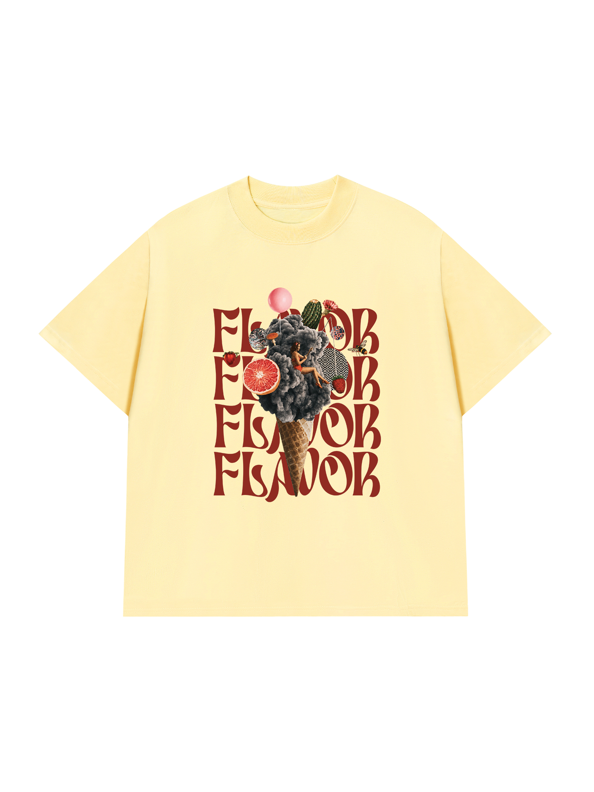 Áo Thun Relaxed Fit Flavor