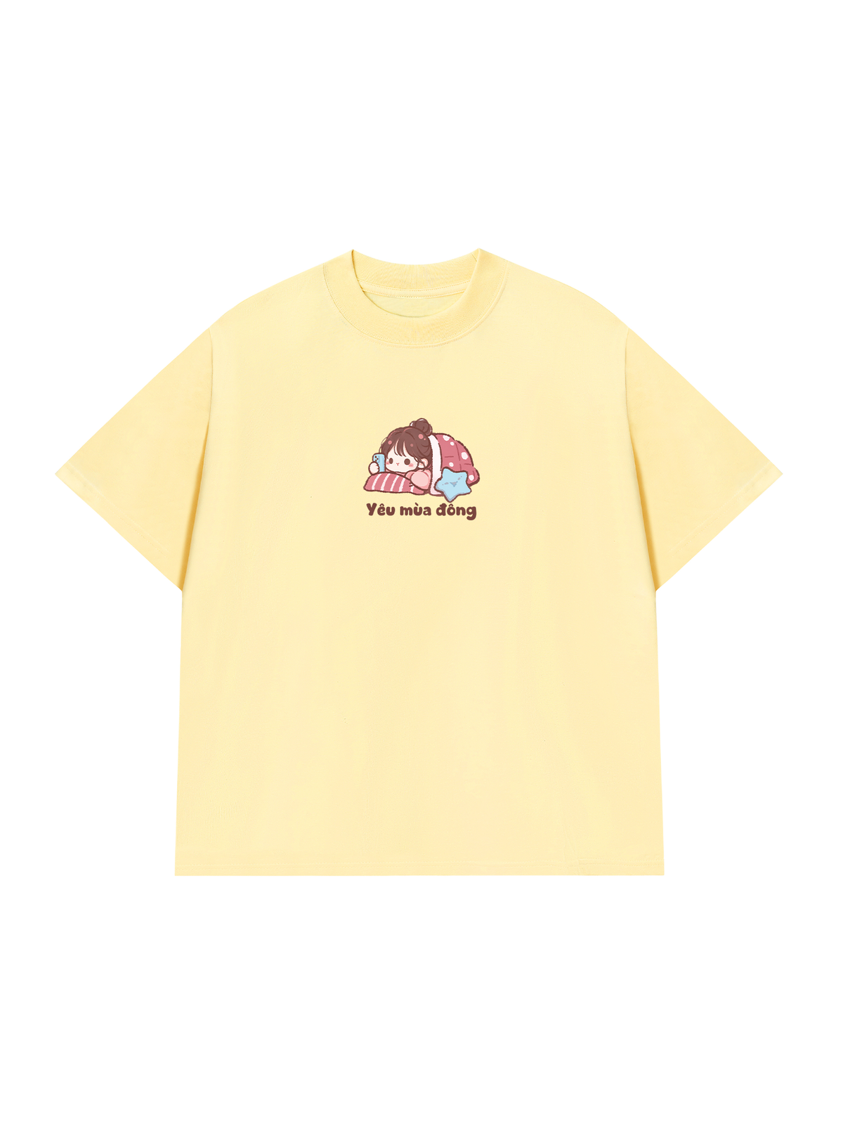 Áo Thun Relaxed Fit Yêu Mùa Đông