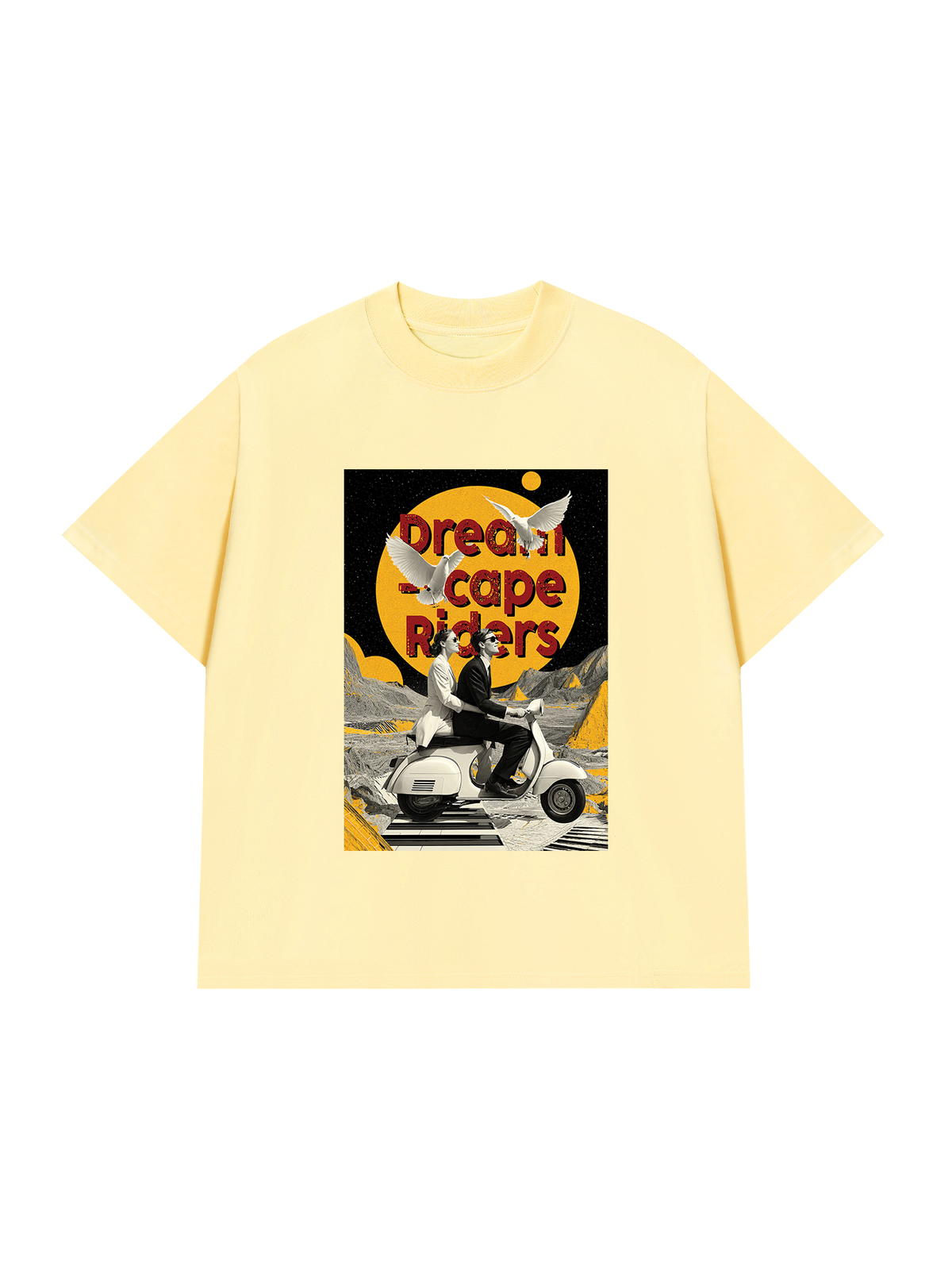 Áo Thun Relaxed Fit Dreamscape Rider