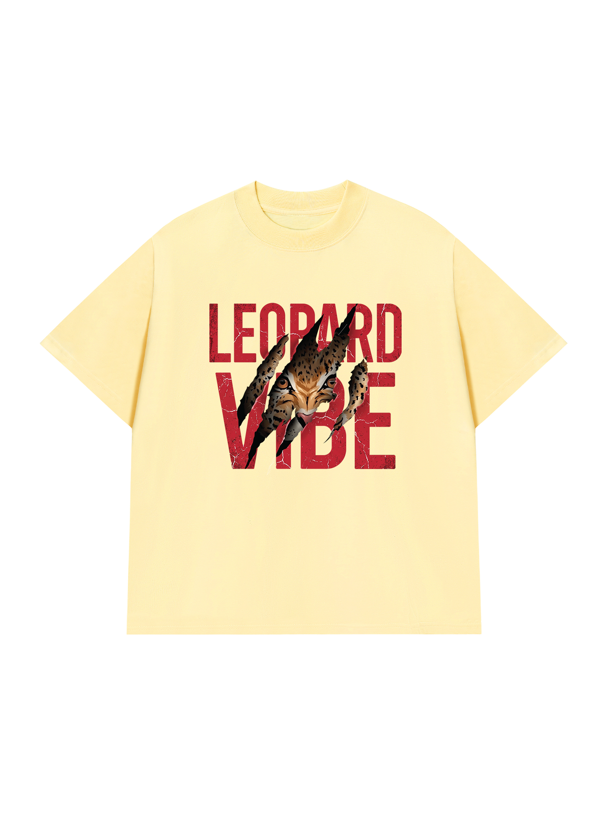 Áo Thun Relaxed Fit Leopard Rip