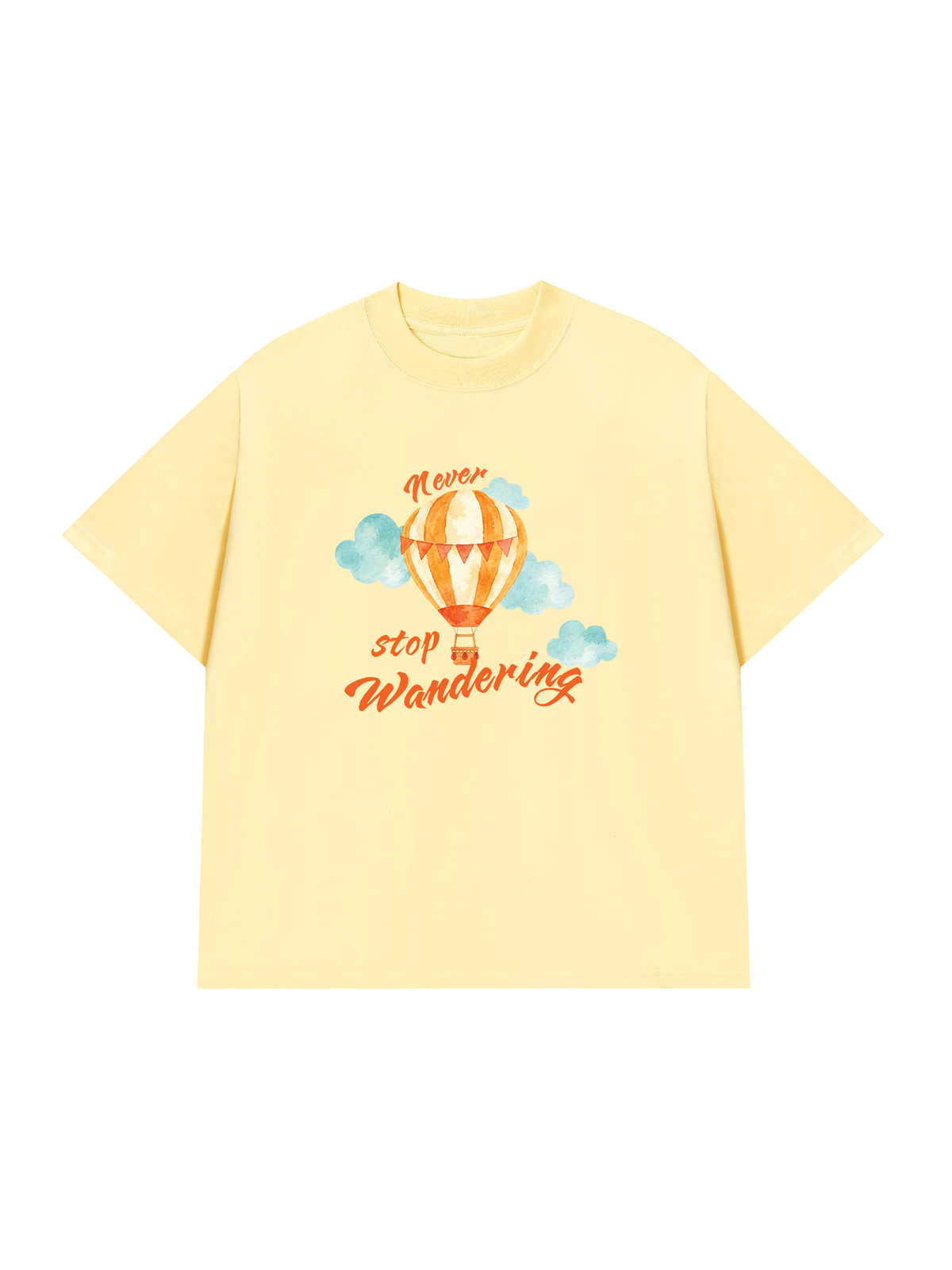 Áo Thun Relaxed Fit Never Stop Wandering