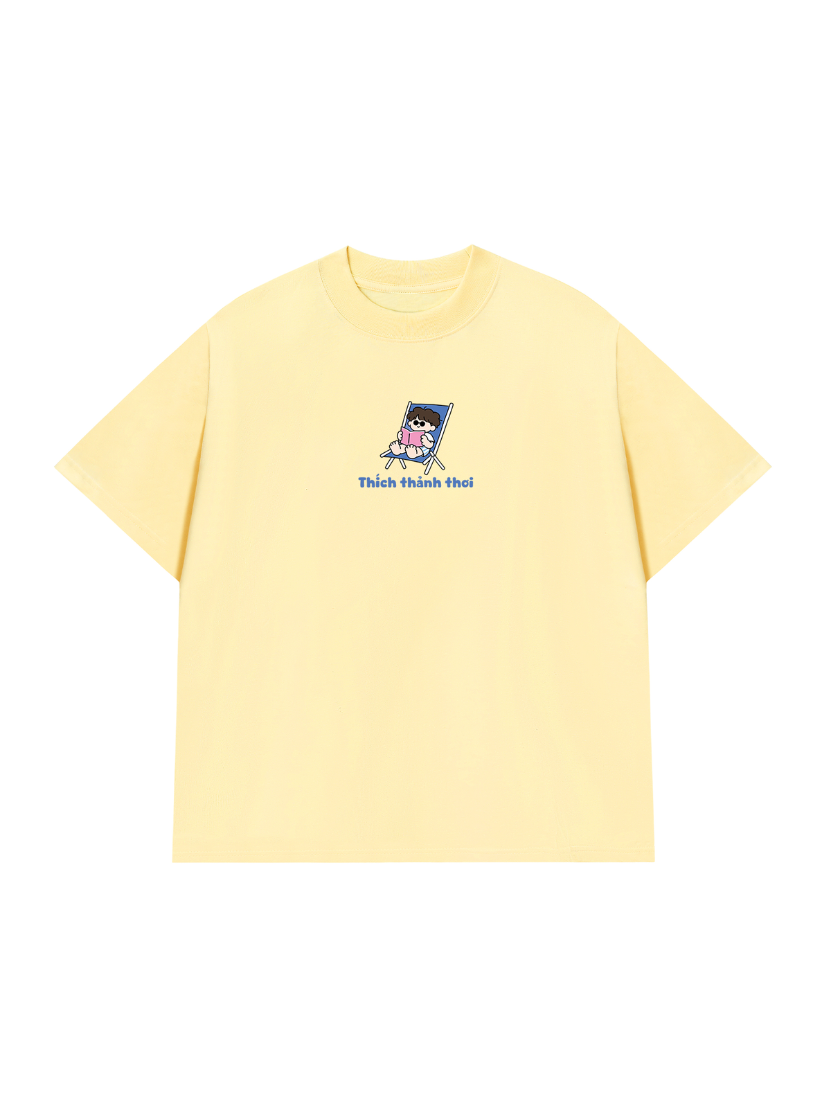 Áo Thun Relaxed Fit Thích Thảnh Thơi