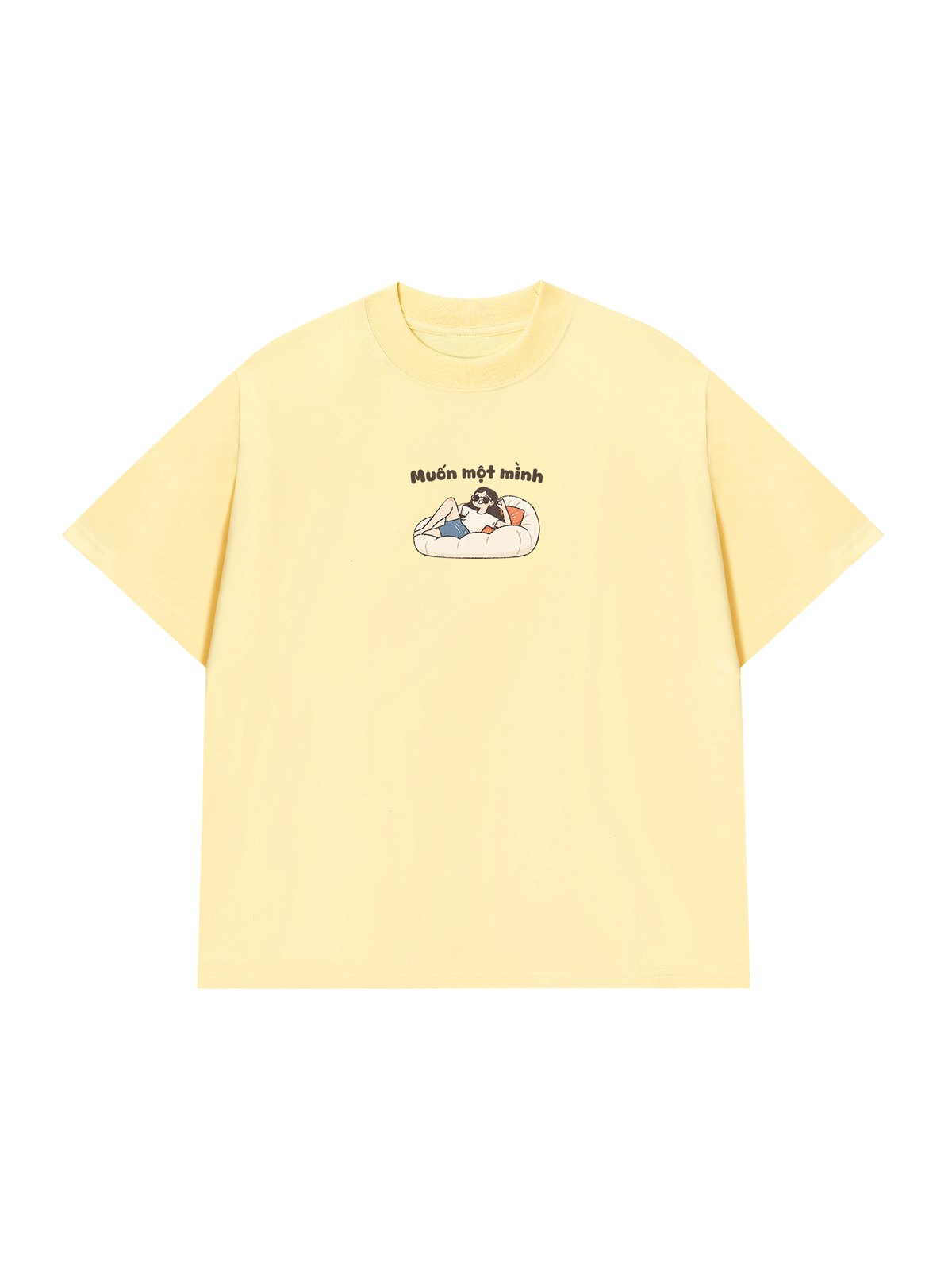 Áo Thun Relaxed Fit Muốn Một Mình