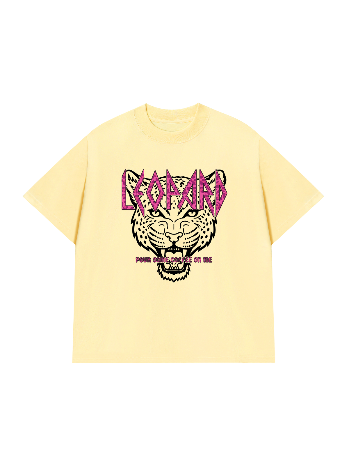 Áo Thun Relaxed Fit Leopard