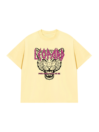 Áo Thun Relaxed Fit Leopard
