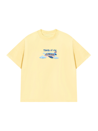 Áo Thun Relaxed Fit Thích Vi Vu