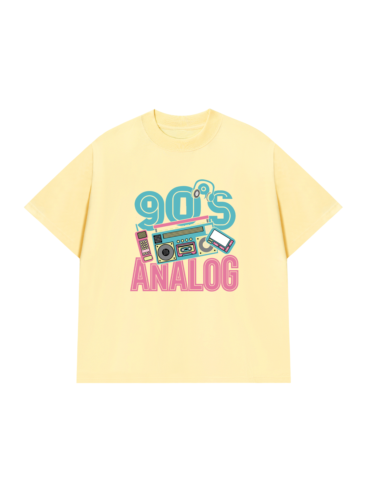 Áo Thun Relaxed Fit 90s Analog