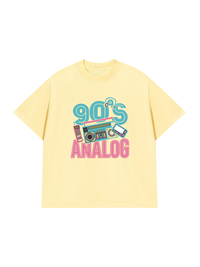 Áo Thun Relaxed Fit 90s Analog