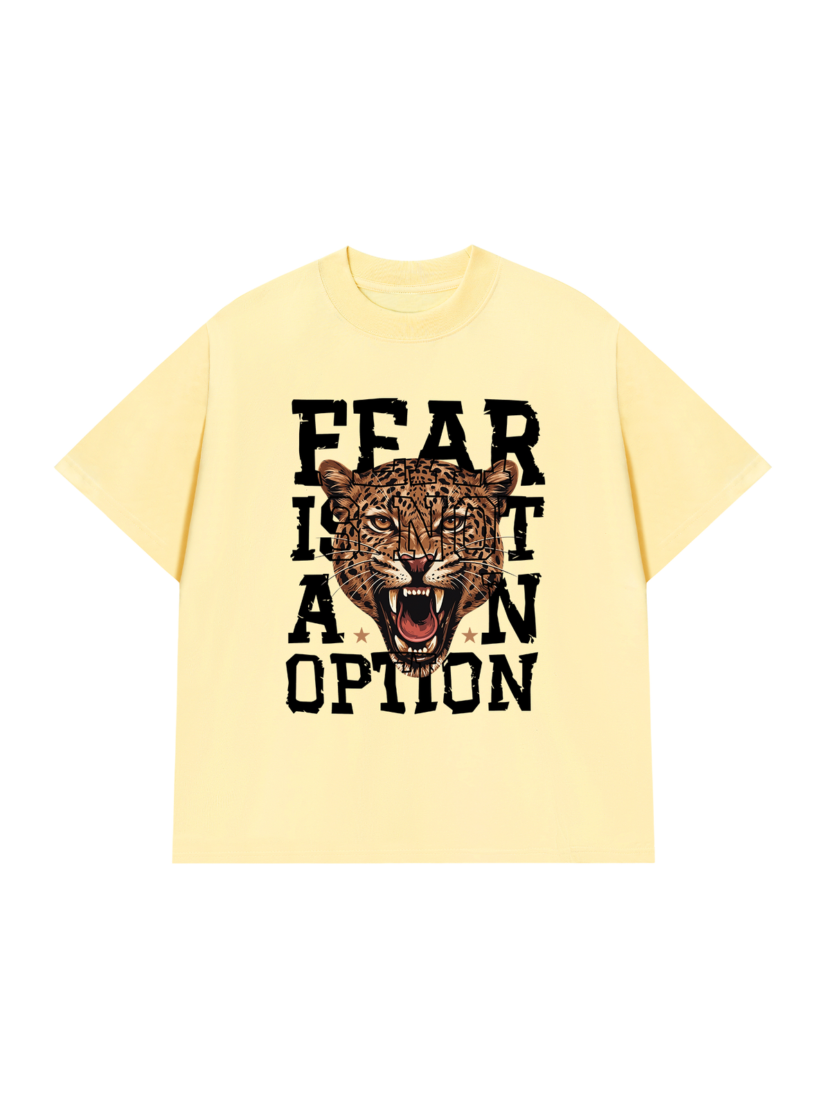 Áo Thun Relaxed Fit Fear Is Not An Option