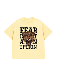 Áo Thun Relaxed Fit Fear Is Not An Option