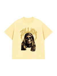 Áo Thun Relaxed Fit Golden Skull
