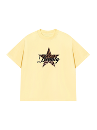 Áo Thun Relaxed Fit Beauty Leopard Star