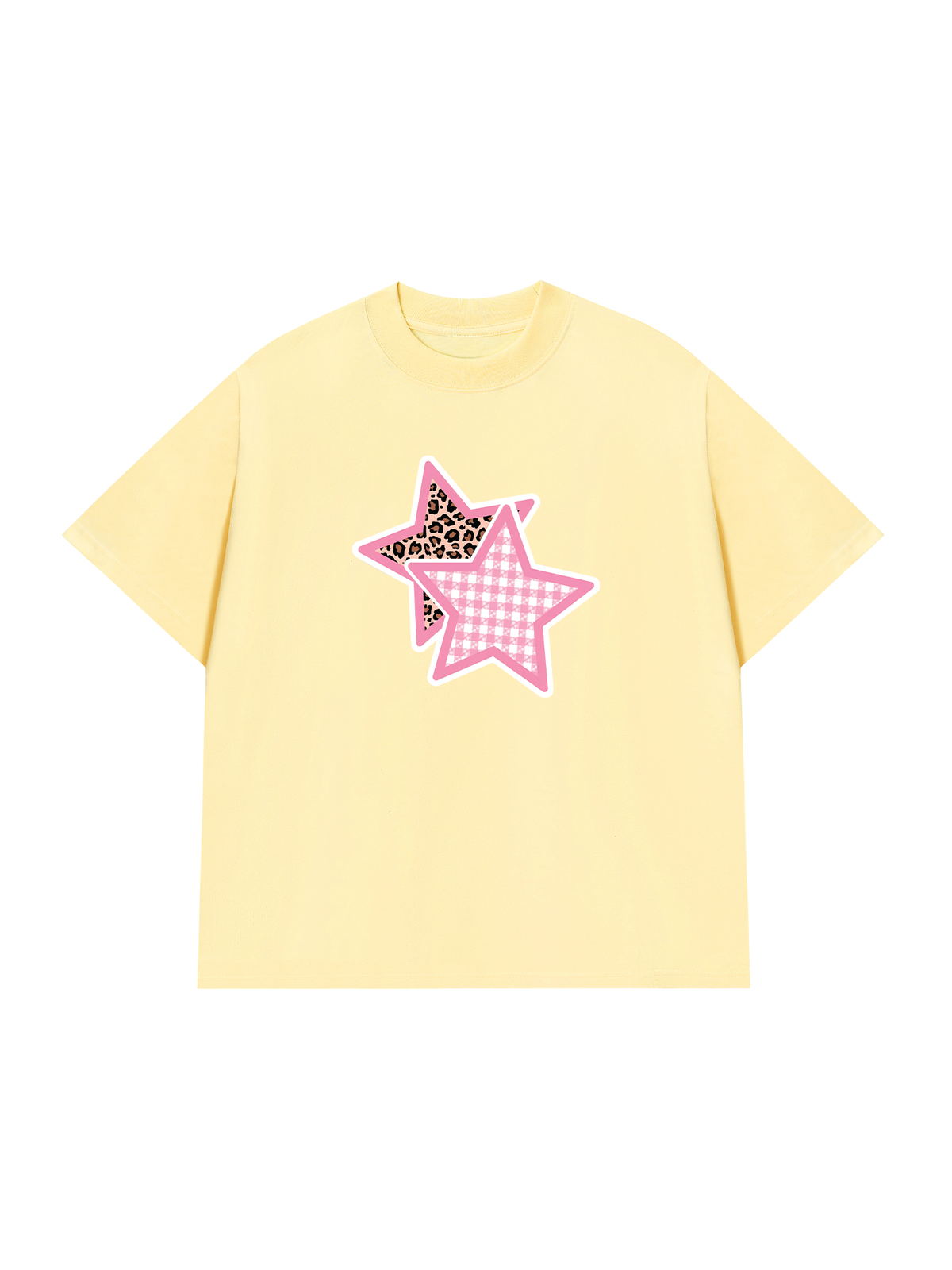 Áo Thun Relaxed Fit Leopard Star