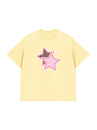 Áo Thun Relaxed Fit Leopard Star