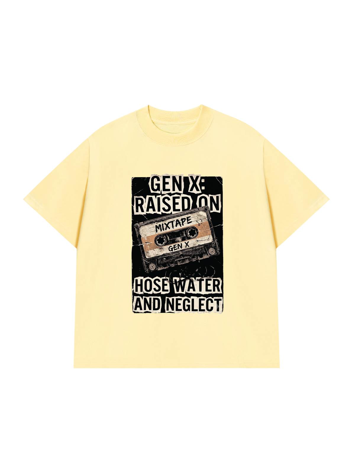Áo Thun Relaxed Fit Gen X Raised On