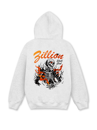 Áo Hoodie Nỉ Hai Da Skull Club
