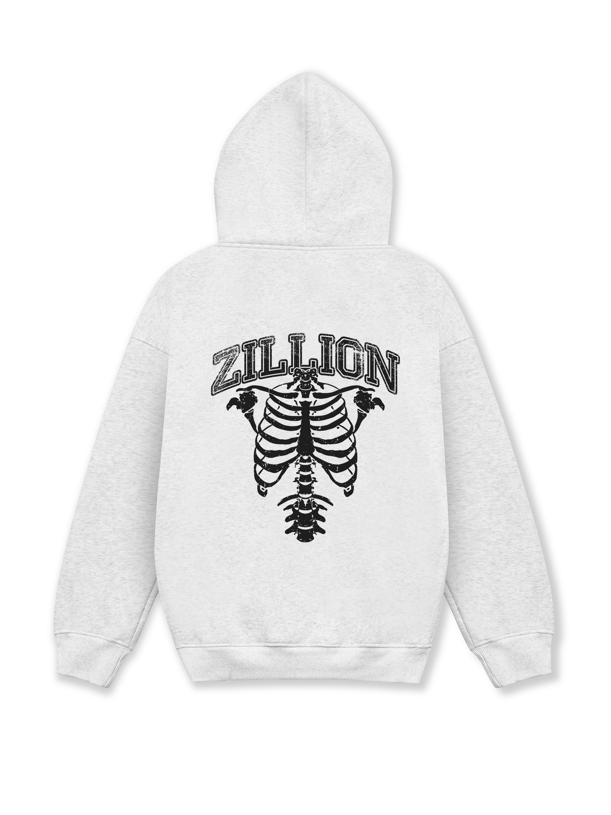 Áo Hoodie Nỉ Hai Da Body Bones Zillion