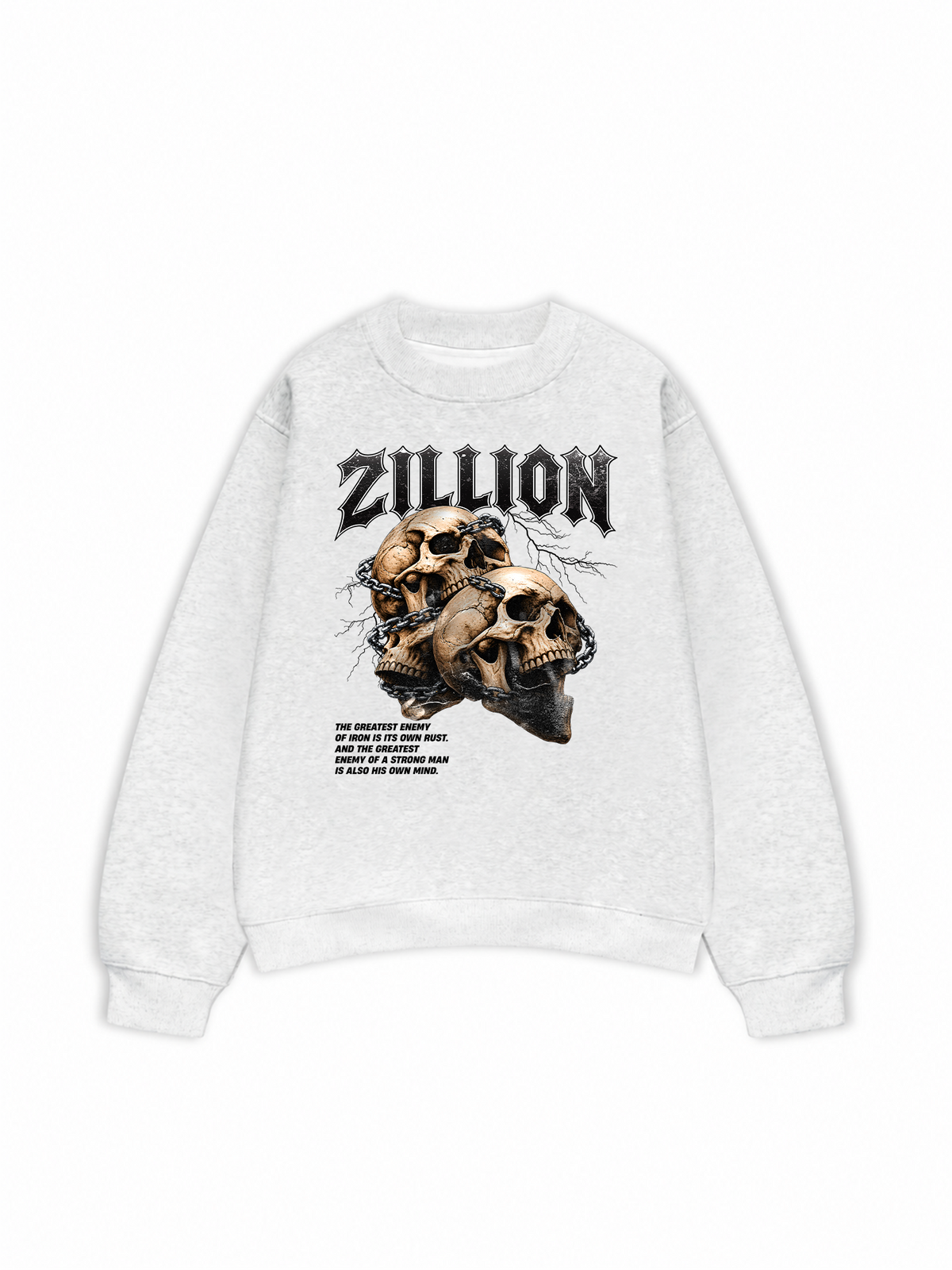 Áo Sweater Nỉ Hai Da Shackle