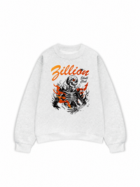 Áo Sweater Nỉ Hai Da Skull Club