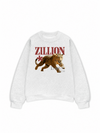 Áo Sweater Nỉ Hai Da Zillion Leopard Vibe