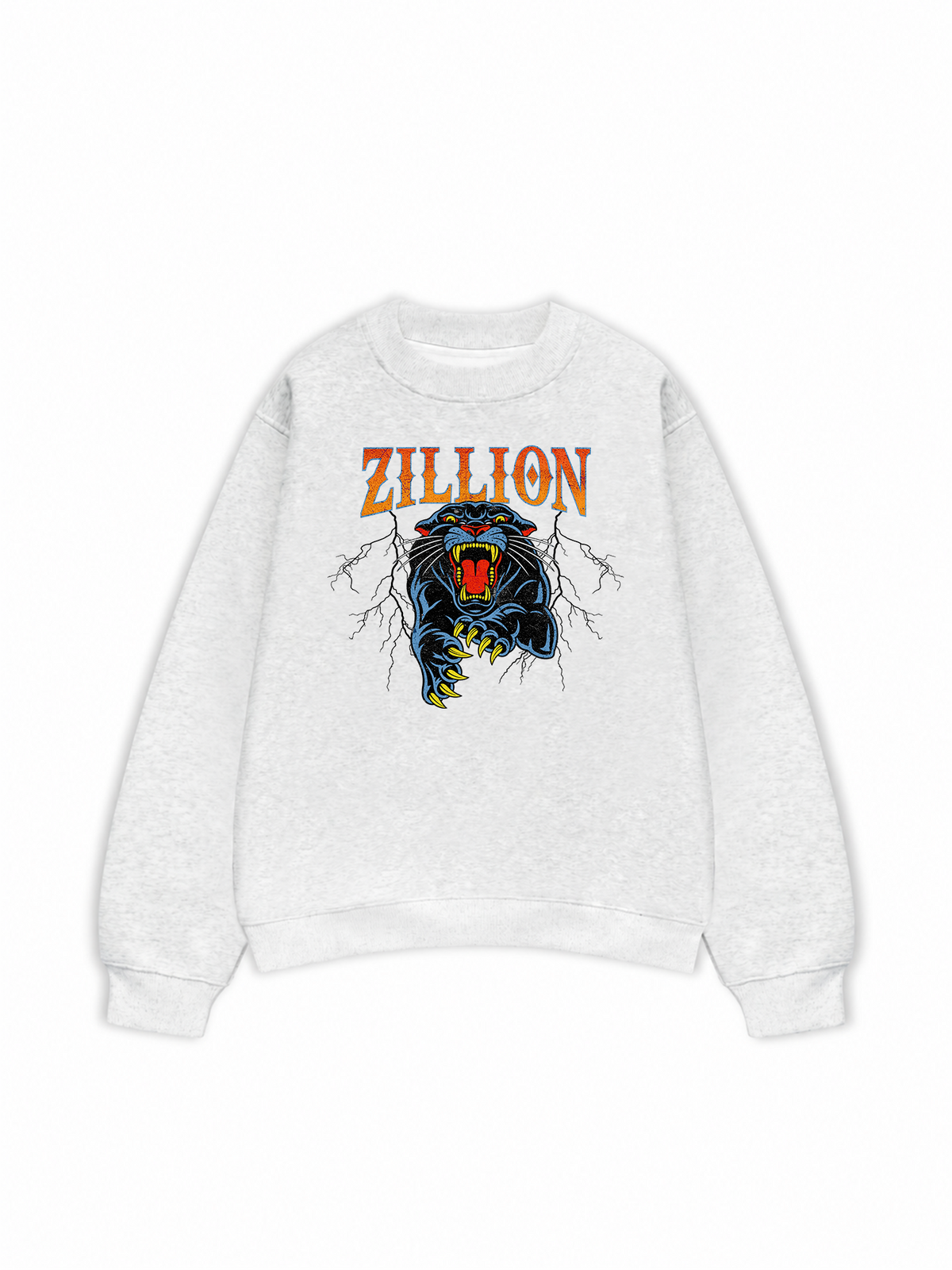 Áo Sweater Nỉ Hai Da Zillion Thunder Panther