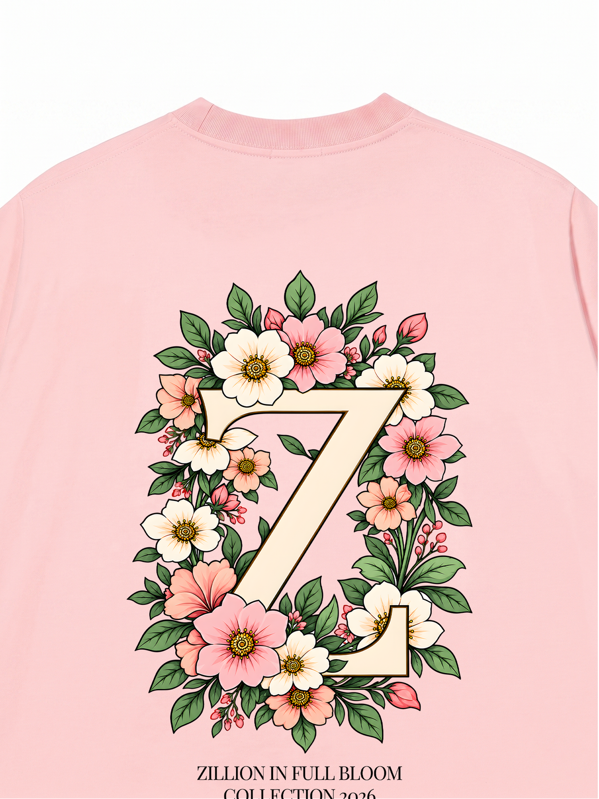 Áo Thun Relaxed Fit Zillion In Full Bloom