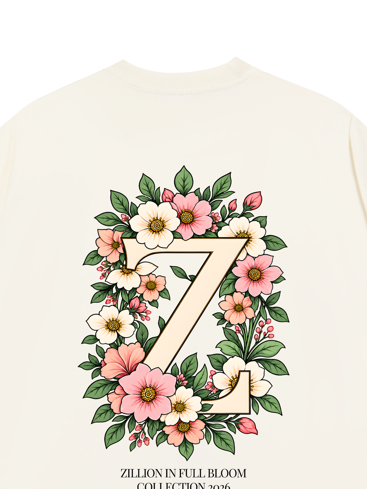 Áo Thun Relaxed Fit Zillion In Full Bloom