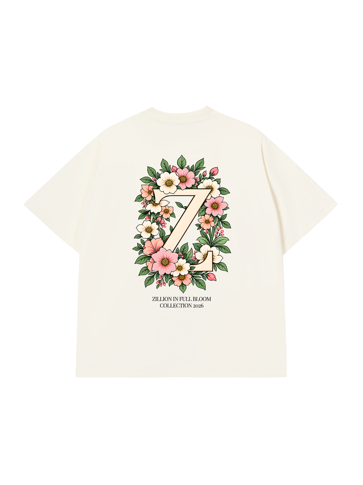 Áo Thun Relaxed Fit Zillion In Full Bloom