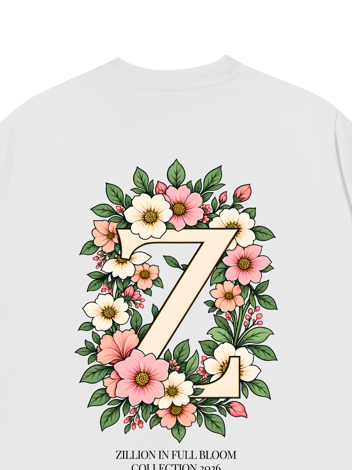 Áo Thun Relaxed Fit Zillion In Full Bloom